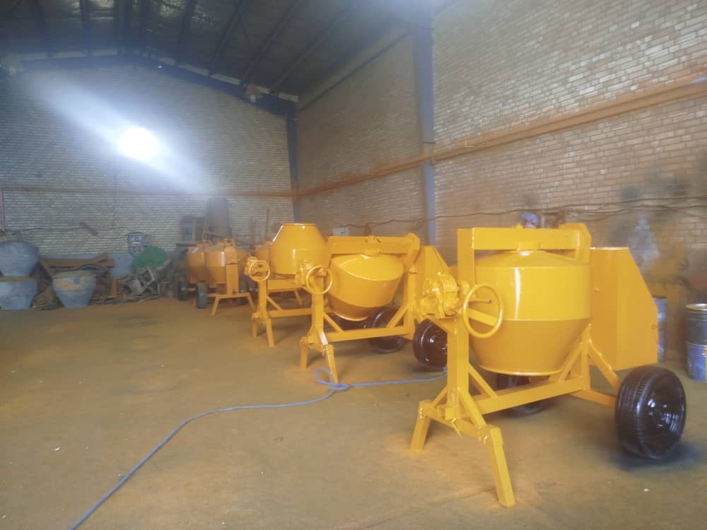 میکسرهایه دنده فولاد350لیتری